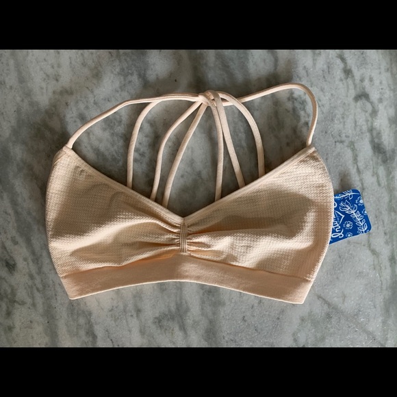 🛍2 for $25🛍NWT Free People Strappy Bralette - Picture 3 of 7